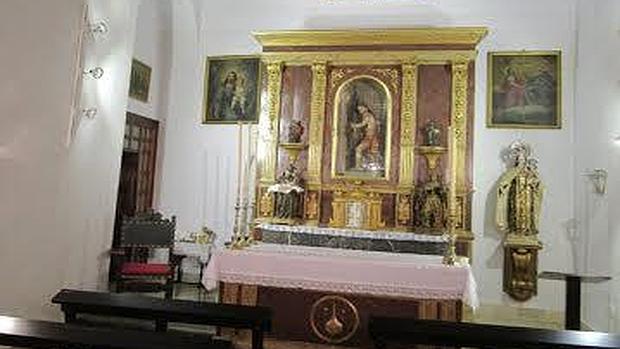 Imagen del interior de la recuperada ermita de San Zoilo