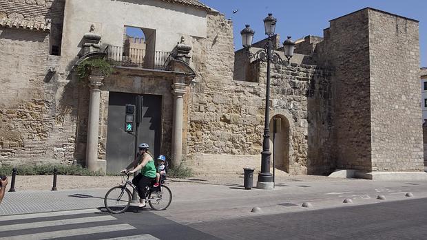 Puerta de la Ribera por la que se accederá al Alcázar tras la reforma