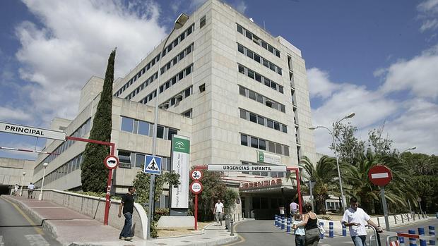 El hospital Carlos Haya de Málaga