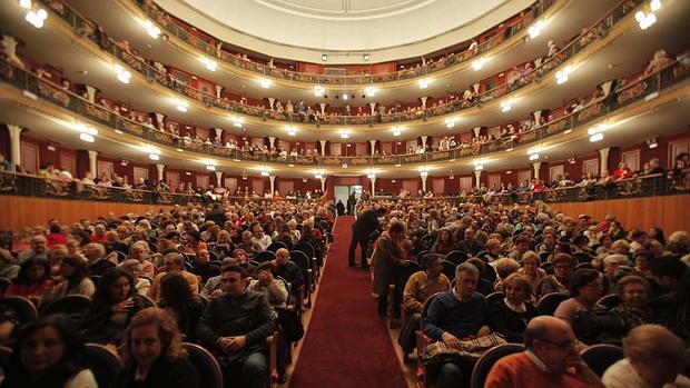 Patio de butacas en el Concierto de Navidad del pasado año