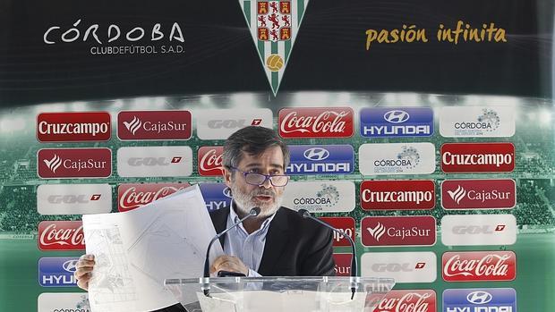 Carlos González, presidente del Córdoba CF