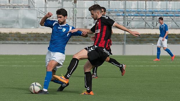 Un partido del Lucena esta temporada