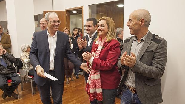 María Jesús Serrano y Antonio Hurtado, diputados socialistas