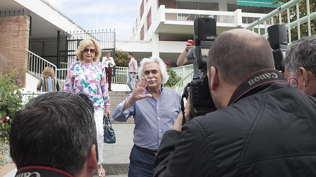 Rafael Gómez, tras votar en las municipales