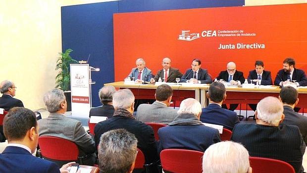 JUnta directiva de la CEA reunida hoy en Sevilla