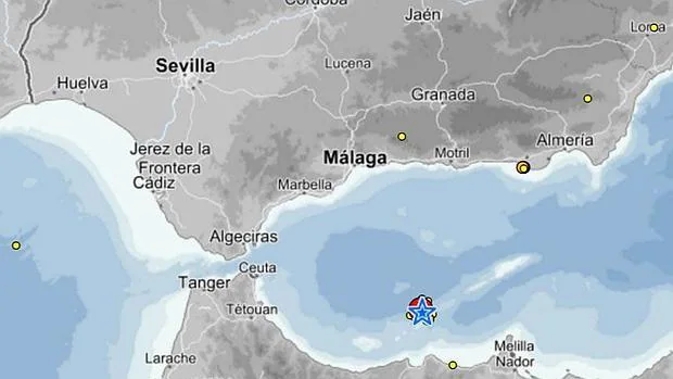 El terremoto en el sur del Mar de Alborán se produjo en superficie pero no se espera ningún 'tsunami