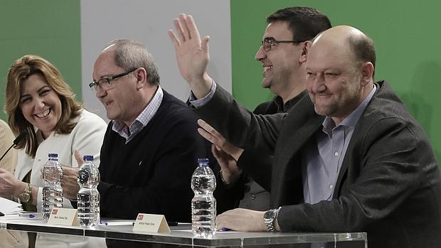 Reunión de la interparlamentaria del PSOE-A