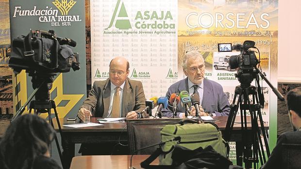 Rafael Navas e Ignacio Fernández de Mesa, en el balance agrario