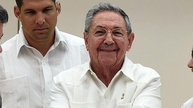 El dirigente cubano Raúl Castro