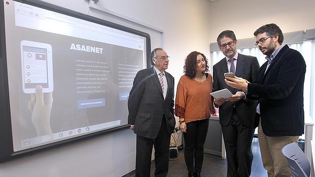 Presentación de la app Asaenet