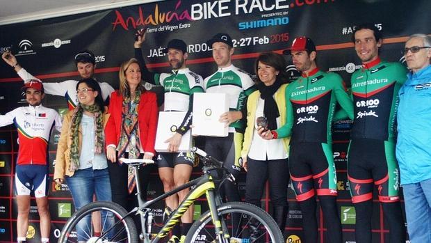 El cajón de una etapa de la Andalucía Bike el año pasado