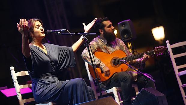 Actuación en la Noche Blanca del Flamenco