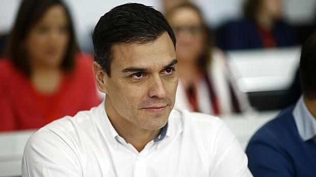 El líder socialista Pedro Sánchez, durante el Comité Federal del PSOE celebrado el pasado sábado en Madrid