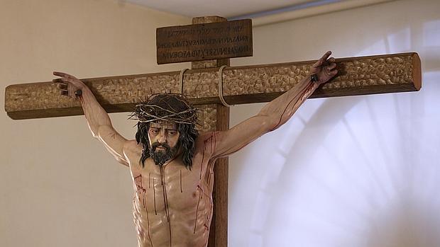 El nuevo Cristo de la Oración y Caridad, que saldrá el Sábado de Pasión