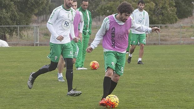 Víctor Pérez, en un entrenamiento