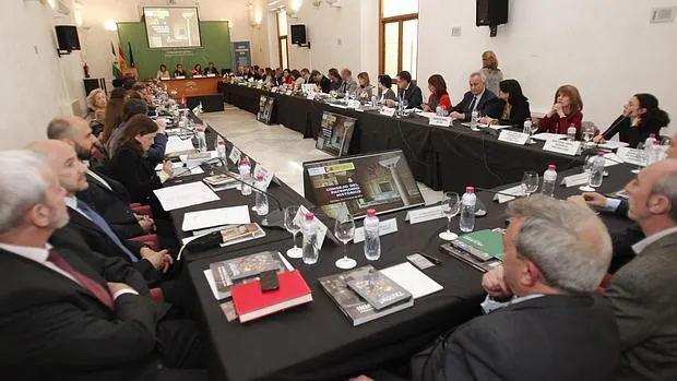 Un momento de la reunión del Consejo de Patrimonio Histórico en Córdoba