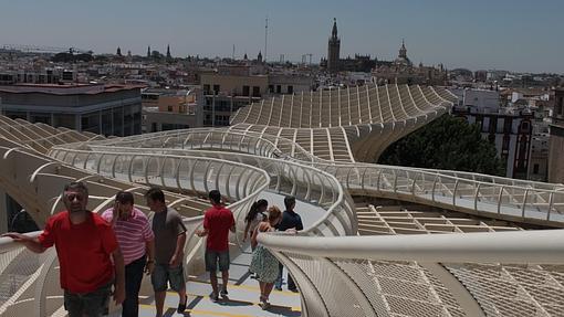 La espectacular vista del conjunto histórico de Sevilla