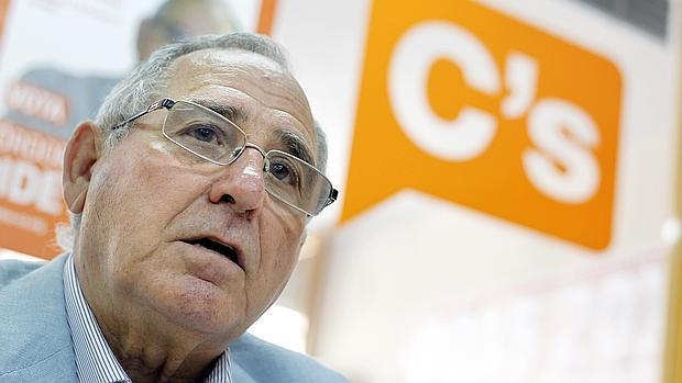 El portavoz del grupo municipal de Ciudadanos, José Luis Vilches