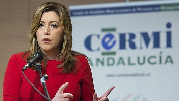 Susana Díaz presentó ayer ante las asociaciones de Cermi Andalucía el decreto de Atención Temprana