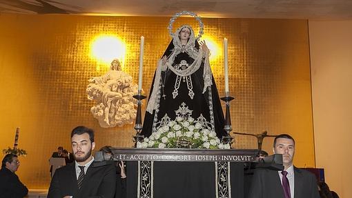 Virgen de la Salud y Traspaso