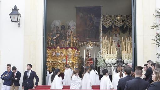 Pasos de la hermandad de la Merced