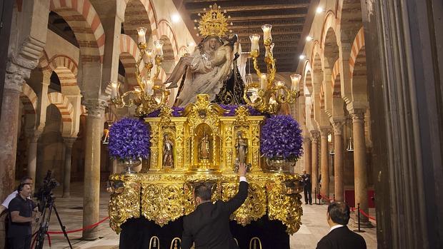 La Virgen de las Angustias, en la Catedral