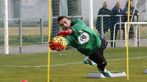 Falcón, portero del Córdoba CF