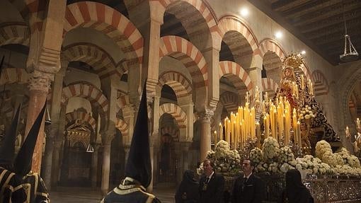 Virgen de los Dolores en la Catedral