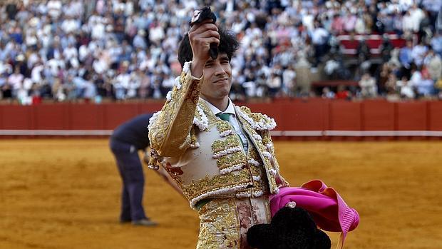 Alberto López Simón, este jueves en la Maestranza