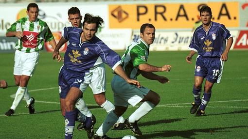 El Córdoba, contra el Jaén en 2001