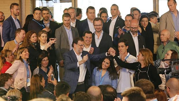 Mariano Rajoy, durante el acto en Córdoba