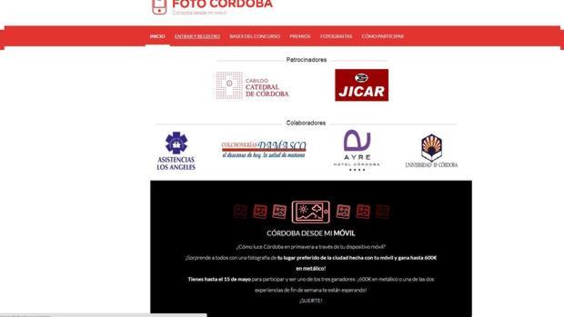 Captura de pantalla de la web fotocordobaabc.es