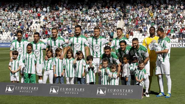 Alineación del Córdoba CF ante el Tenerife