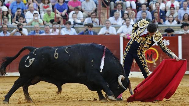 Finito de Córdoba en su última actuación en la plaza de toros de Córdoba