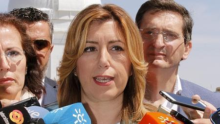 La presidenta andaluza, Susana Díaz, este miércoles