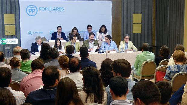 Reunión de la junta directiva del PP