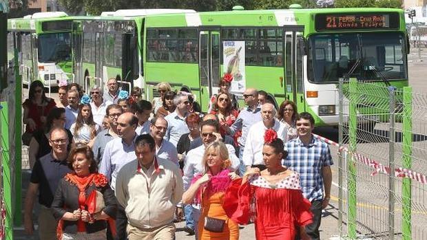 El uso de los buses de Aucorsa sube un 8% respecto a 2015