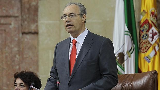 El presidente del Parlamento, Juan Pablo Durán, durante la sesión de la Cámara de esta semana