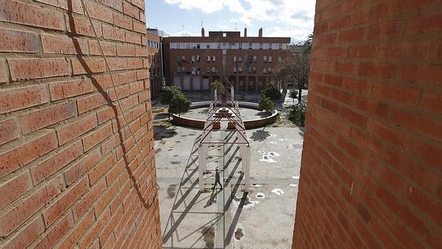 Patio del barrio de las Palmeras