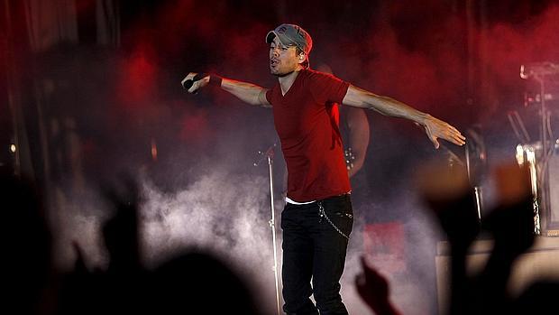 Enrique Iglesias en su actuación en el festival Startlite del año pasado