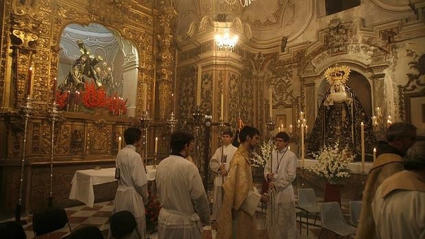 Capilla de la hermandad de Jesús Caído en San Cayetano