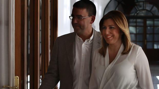 Mario Jiménez y Susana Díaz