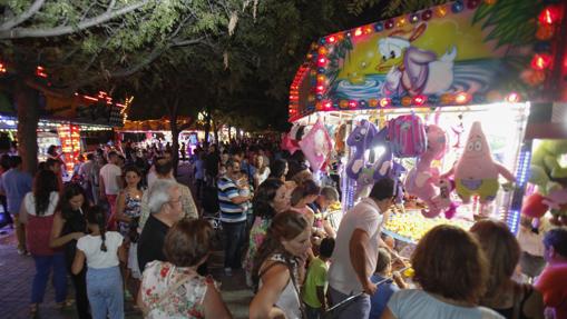 Los más pequeños también tienen su espacio en la «Velá» de la Fuensanta