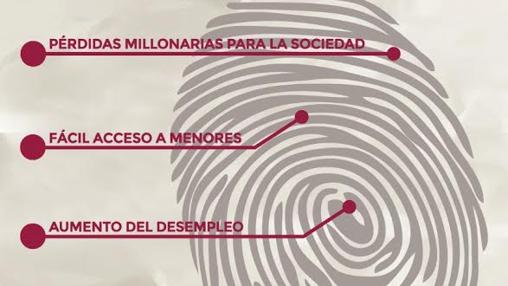 Altadis lanza la campaña «El contrabando deja huella»