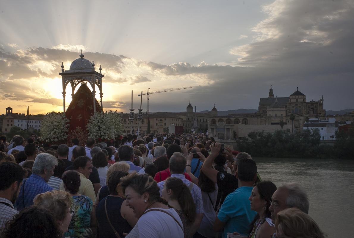 La Virgen de la Sierra durante su estancia en Córdoba