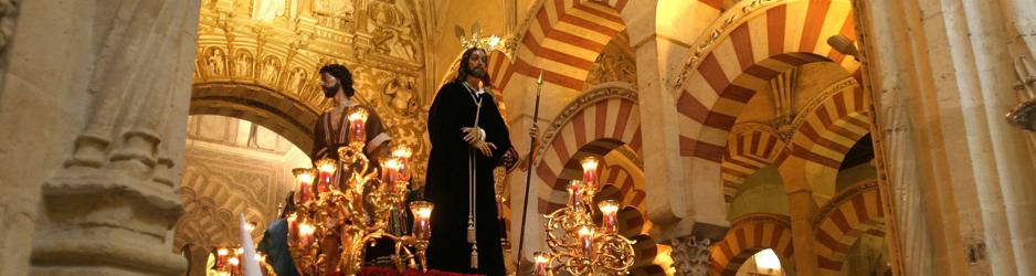 Nuestro Padre Jesús de la Sentencia en el interior de la Catedral