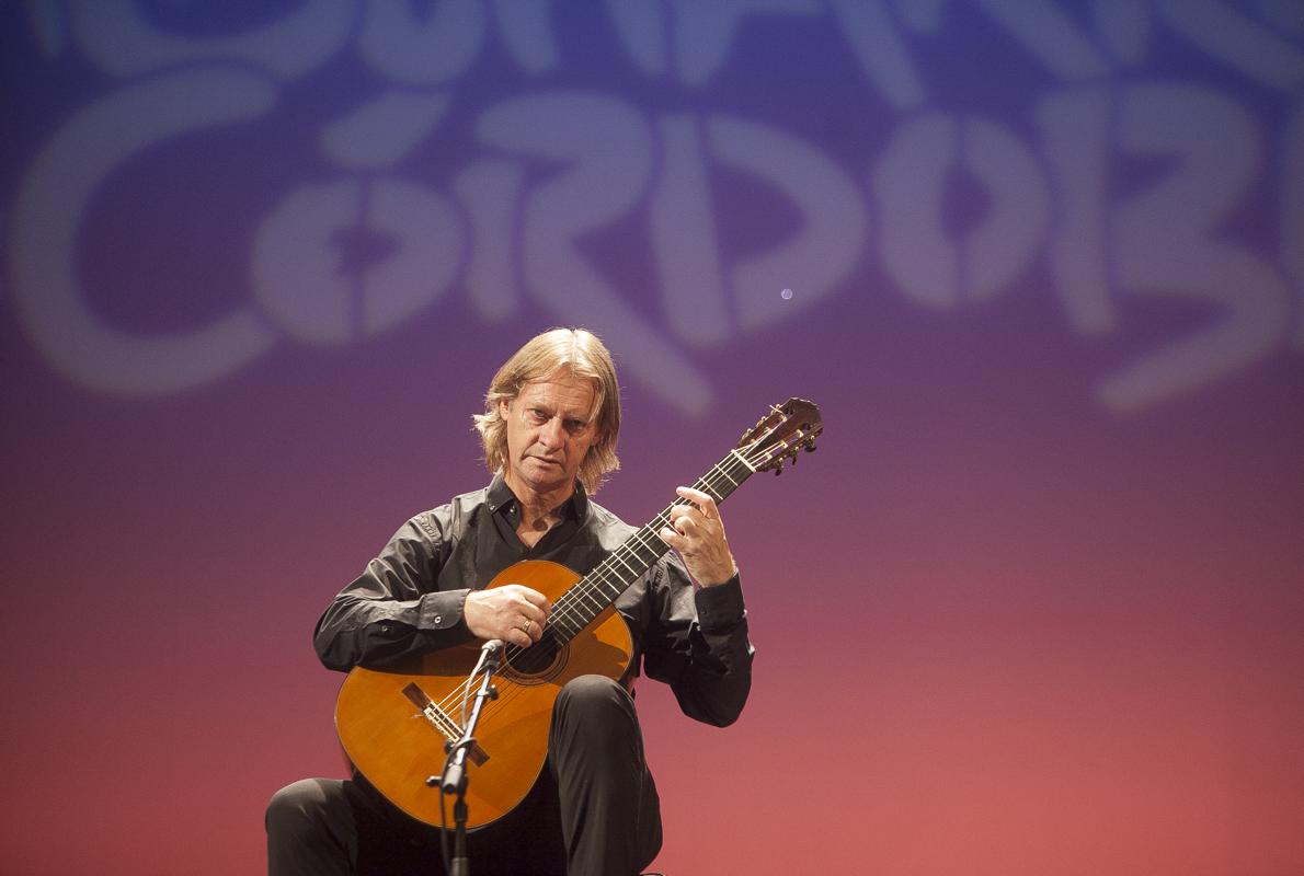 David Russell, durante una actuación en el Festival de la Guitarra de Córdoba