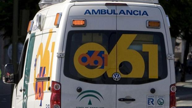 Una ambulancia en Cádiz