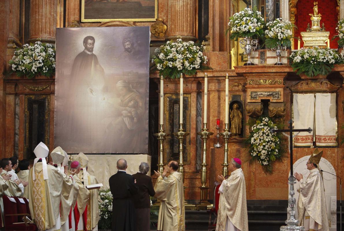 Beatificación del Padre Cristóbal de Santa Catalina en 2013