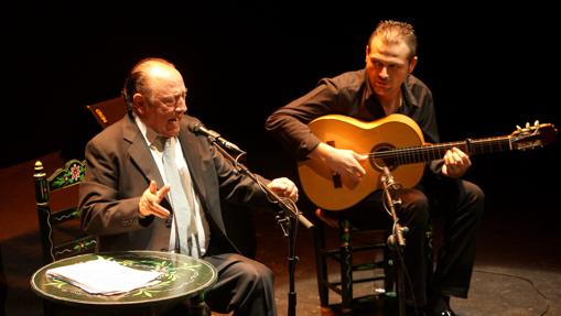 El cantaor Antonio Fernández Díaz «Fosforito»